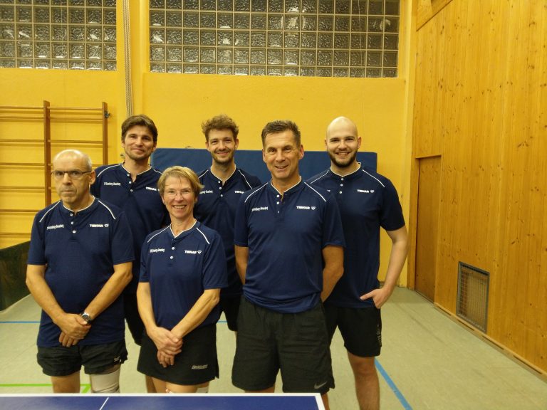 Tischtennis - 20221021 - Bild erste Mannschaft